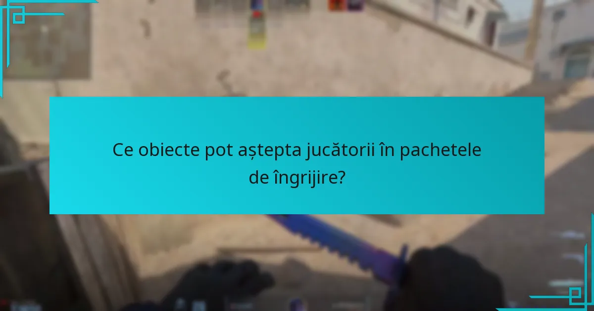 Care sunt reacțiile comunității la livrările de pachete de îngrijire?