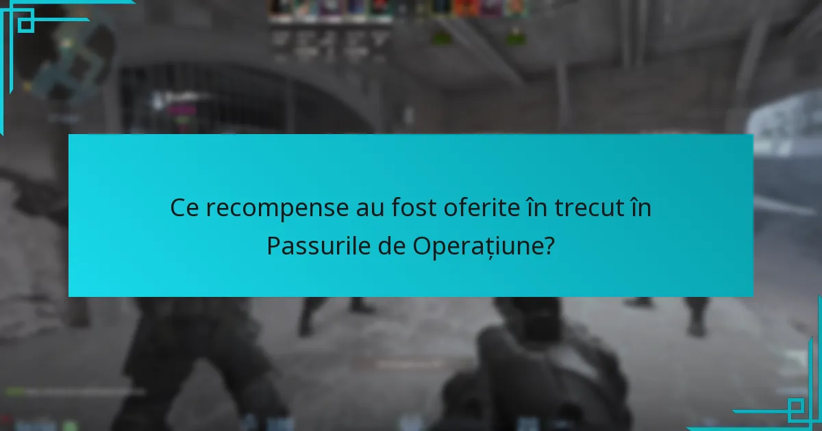 Ce pot aștepta jucătorii de la recompensele viitoare ale Passului de Operațiune?